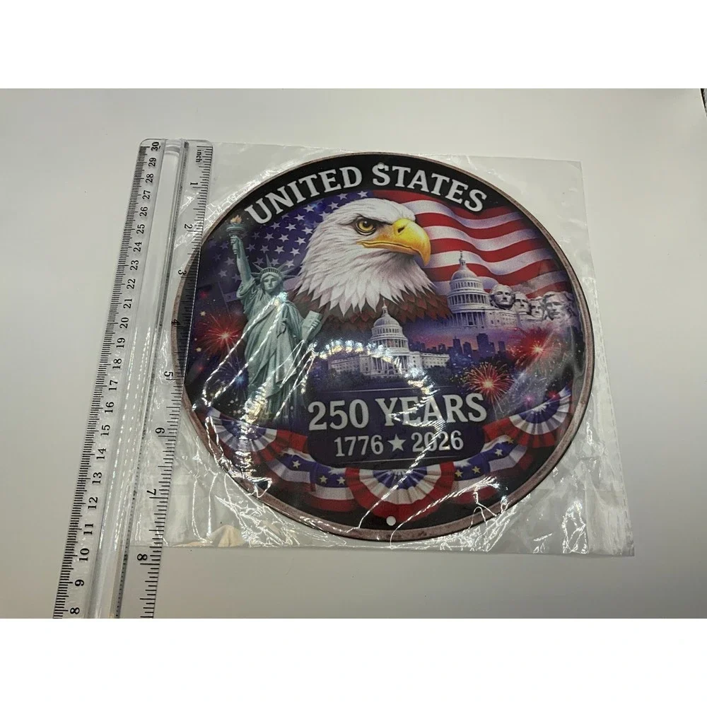 Collectible USA 250th Anniversary disc,‎ brand new, very detailed / colorful